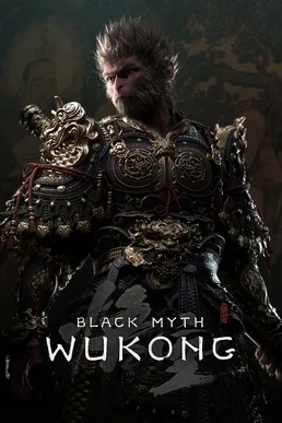 Official cover art for Black Myth: Wukong depicting the Destined One